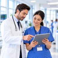 Mitarbeitende der Gesundheitsbranche