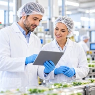 Mitarbeitende der Lebensmittelindustrie