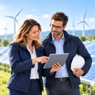 Mitarbeitende der Energiebranche